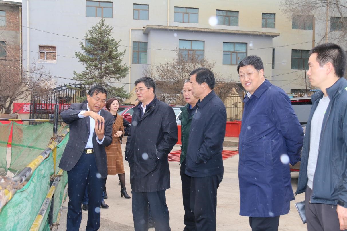 省教育厅董林,钟泽海,张纪青一行来我校检查指导基